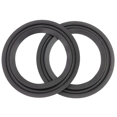 2pcs 6 Inch 155mm Speaker Soft Rubber Edge for Wh-arfedale for SEAS Suspension Surround Repair Ring Black 140A-04