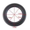 2pcs 6 Inch 155mm Speaker Soft Rubber Edge for Wh-arfedale for SEAS Suspension Surround Repair Ring Black 140A-04 view 3