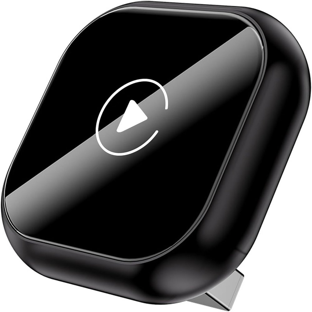 LCYGYU Wireless Carplay Adapter for Mercedes Benz BClass 2016 2017-2022 2023 2024 2025 2026, 2-in-1 Carplay Dongle Plug and Play Supports USB and Type-C Convert Wired to Wireless,A-Black