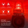 120dB Industrial Siren Alarm with Remote Control, Security Sound and Light Alarm, Waterproof Emergency Strobe Lights for Schools, Shopping Malls, Ports, Railway Crossings view 3