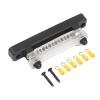 12V-48V Power Distribution Block 150A Electrical Bus Bar with 1/4 Inch Stud Terminal for Marine Boat Applications, 6-Stud 150 Amp Current Distributor view 4