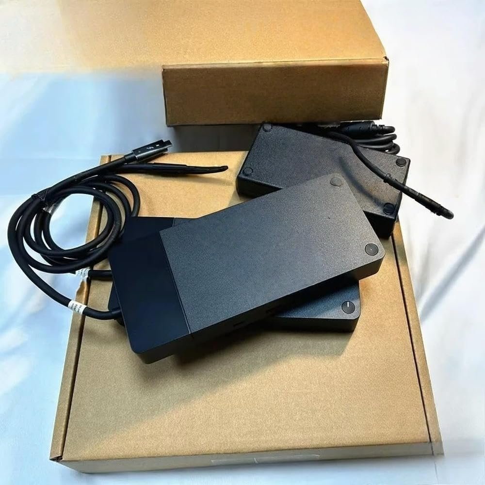 for WD22TB4 Dock 4 Wired USB Type-C Black Docking Station 180W Power with Cable 09NWD6 9NWD6