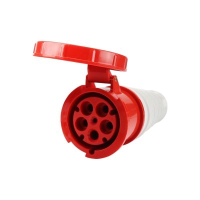 KETDDYEG ZQ-245 Industrial Connector 5-Hole 125A Aviation Socket IP44 Waterproof Coupler