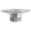 Alipis Aluminum Turntable Weight Stabilizer for Vinyl Records, Disc Clamp with Shock Absorption, Silver Record Player Accessory for Vinyl Turntables view 1