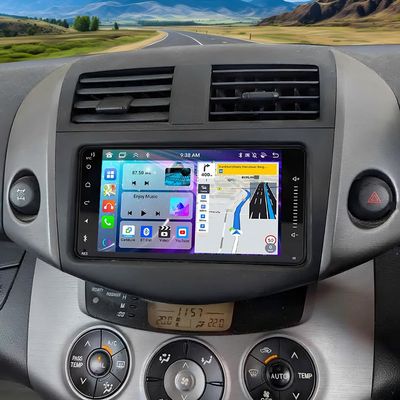7" Car Radio Stereo Upgrade for Toyota RAV4 2007-2011 Support JBL, Touchscreen Car Stereo with Wireless Carplay Andorid Auto Head Unit Mirror Link GPS WiFi FM RDS Bluetooth SWC Backup Camera