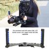 Aluminium Alloy Photography Video SLR Camera Single Shoulder Bracket Support Rig Stabilizer, Camera Single Handle Stabilizer with Foam Layer, Multi - Function Foldable Shoulder view 3