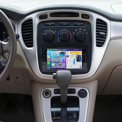 7" Car Radio Stereo Upgrade for Toyota Highlander 2001-2007 Support JBL, Touchscreen Car Stereo with Wireless Carplay Andorid Auto Head Unit Mirror Link GPS WiFi FM RDS Bluetooth SWC Backup Camera