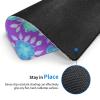 Enchanting Blue Green Roses Mouse Pad Mat Non-Slip Rubber Base Mice Pad 7 x 8.6 in view 3