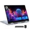 Dell Plus 14" 2-in-1 FHD+ Touchscreen Laptop, Intel Ultra 7 256V, 16GB RAM, 2TB Storage (1TB SSD+1TB Docking Station Set), Copilot, Backlit Keyboard, Fingerprint Reader, Wi-Fi 7, Win 11, Ice Blue view 1