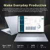 Dell Plus 14" 2-in-1 FHD+ Touchscreen Laptop, Intel Ultra 7 256V, 16GB RAM, 2TB Storage (1TB SSD+1TB Docking Station Set), Copilot, Backlit Keyboard, Fingerprint Reader, Wi-Fi 7, Win 11, Ice Blue view 3