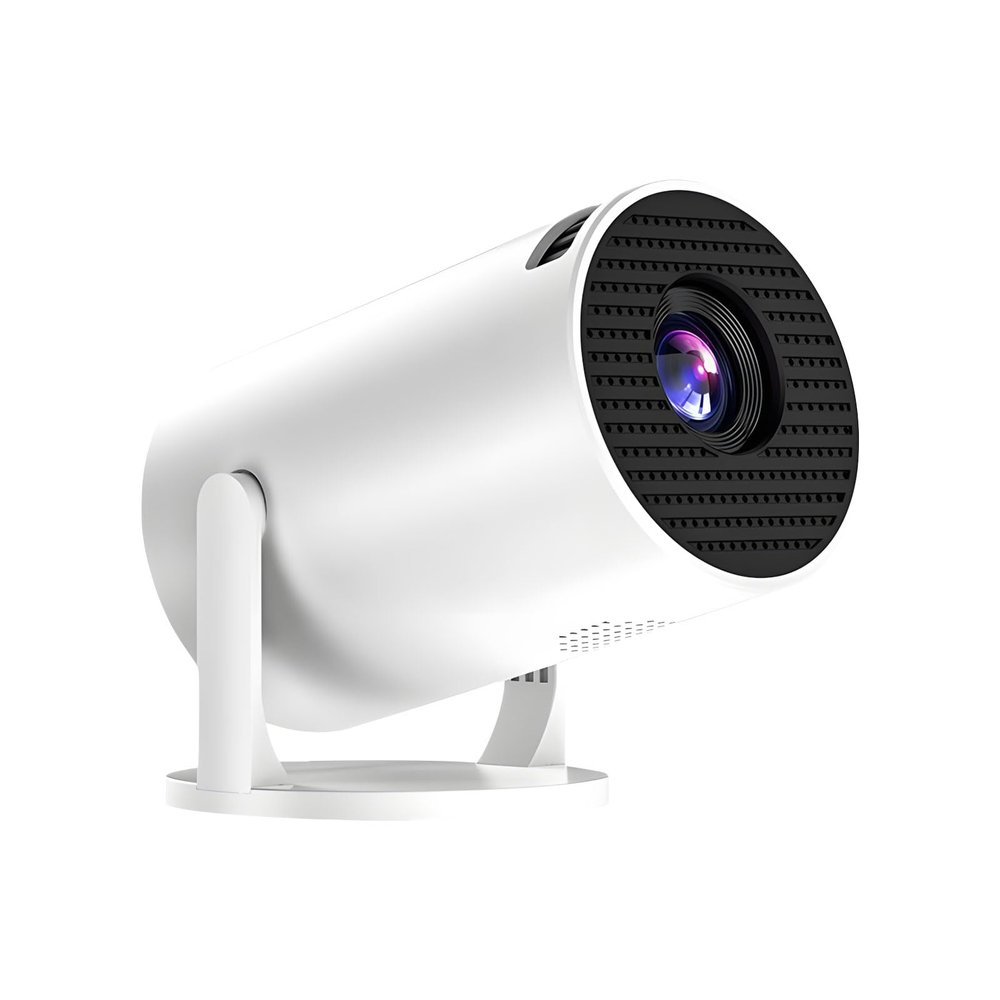 Advanced 1080P Resolution Projector with Integrated WiFi Rotatable Lens and Keystones for US 110V Compatibility Rotatable Lens