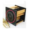 DJVHSRI Cd Storage Holder Cd Rack Desktop Record Rack Rotating Cd Rack Disc Rack Cd Storage Rack Cd Collection Storage Box Cd Rack, view 3