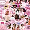 50PCS Pink Vision Board Stickers Black Girl Magic Sticker Motivational & Inspirational Sticker Empowerment and Inspirational Theme view 1