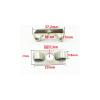 10pcs Elastic Connector Fasteners M6 M8 M12 2020 3030 4040 4545 Aluminum Profile Elastic Fastener Accessories European Standard(30series M8) (45series M12) view 2