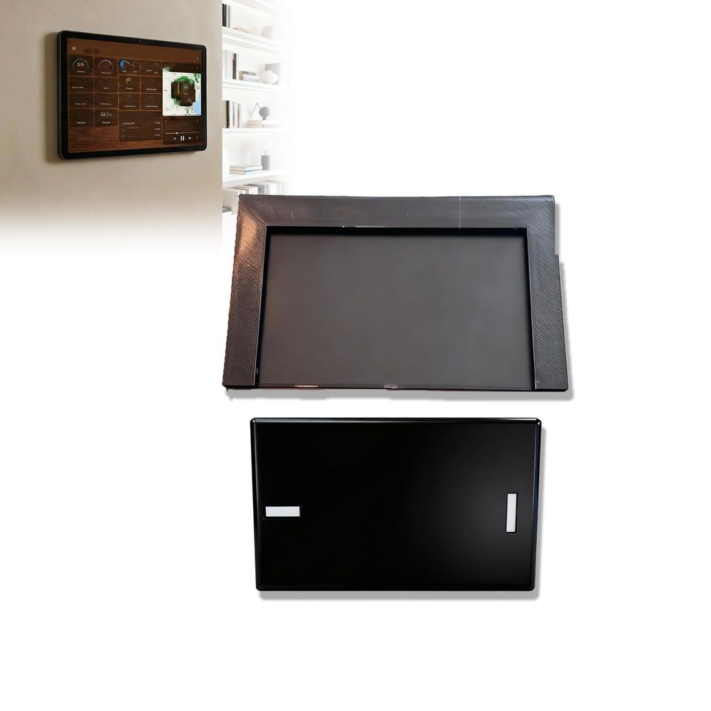 Invisible Low Profile Wall Mount,Compatible with Samsung Galaxy Tablets | Universal Tablet Holder | Easy Slide Removal | Secure Mounting Plate | Simple Screw Installation