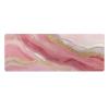 Pink Marble Gaming Mouse Pad Non-Slip Rubber Base XL Mousepad with Stitched Edges,Waterproof Washable Mouse Mat for Desk Home Office Gaming 31.5"x11.8" view 1