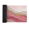 Pink Marble Gaming Mouse Pad Non-Slip Rubber Base XL Mousepad with Stitched Edges,Waterproof Washable Mouse Mat for Desk Home Office Gaming 31.5"x11.8" view 2