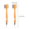 BESPORTBLE 2pcs Multi-Function Window Cleaning Brush and Seam Cleaning Brush for Bathroom Floor and Tile Grooves Household Crevice Tool view 2