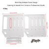 Tyenaza Hard Drive Rack Hard Drive Bracket Enclosure 4/6/8/10 Bay Acrylic DIY Cooling Solution for Multiple 3.5" HDDs Hard Drive Cage Rack Mount Hard Drive (8 Bay) view 2