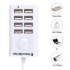 APGLSXY USB 2.0 Hub 8 Socket Fast Speed 480Mbps Data Transfer Cable 100CM Cable Included for Various USB Devices view 2