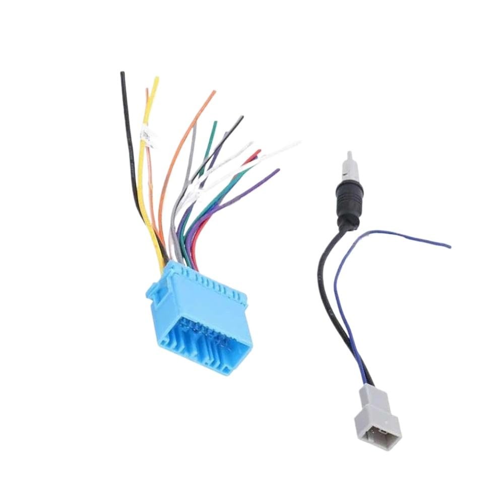 2Pcs Wiring Harness Stereo Radio AM FM Adapter Compatible with Accord Civic CRV Kizash Car Part