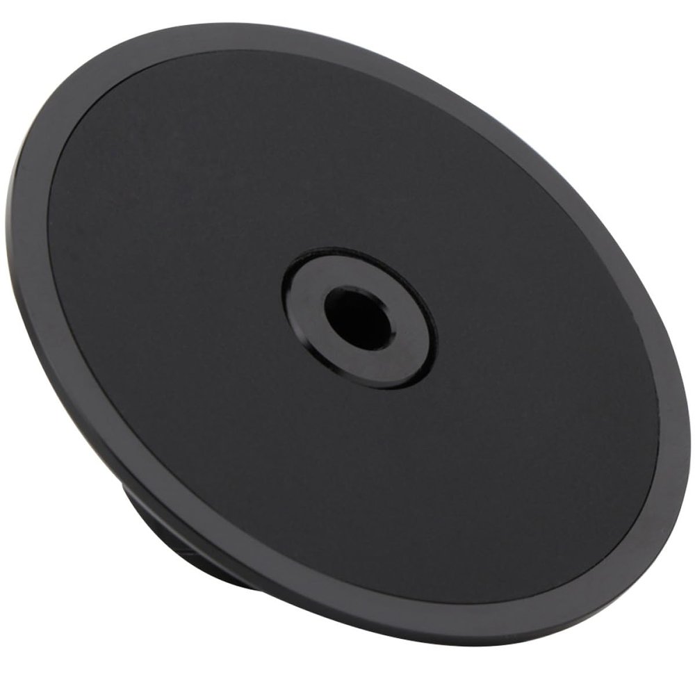 DOITOOL Record Weight Stabilizer for Vinyl Turntables, Aluminum Magnesium Alloy Disc Clamp, Balanced Vinyl Record Weight for Home Audio Players, Black