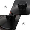 DOITOOL Record Weight Stabilizer for Vinyl Turntables, Aluminum Magnesium Alloy Disc Clamp, Balanced Vinyl Record Weight for Home Audio Players, Black view 3