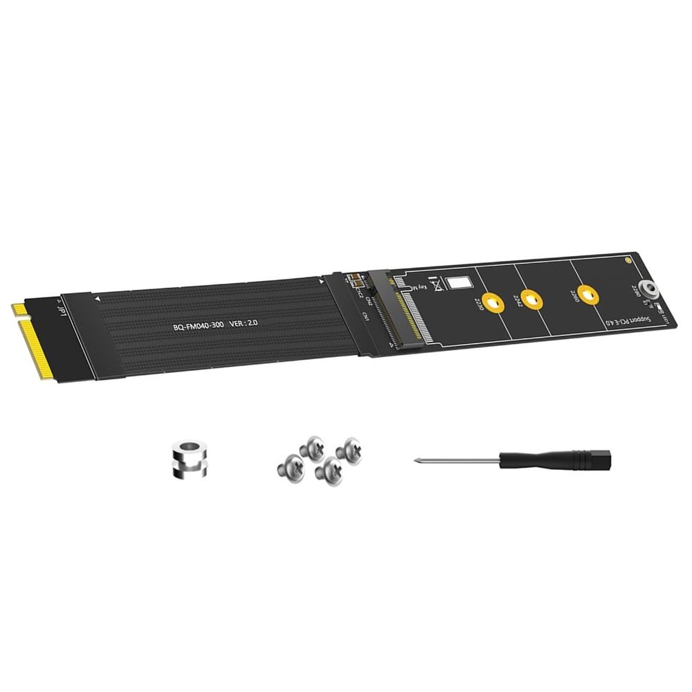 APGLSXY Flexible FPC M.2 NVME Extender Cable PCIe Data Transfer Boosters for 2230 2242 2260 2280 SSDs