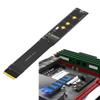 APGLSXY Flexible FPC M.2 NVME Extender Cable PCIe Data Transfer Boosters for 2230 2242 2260 2280 SSDs view 2