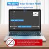 Julihai 14 Inch Laptop Screen Private Filter Blue Light Prevention Anti Glaring Removable Protector for 16:9 Aspect Ratio PET 1 Count Travelers Students view 2