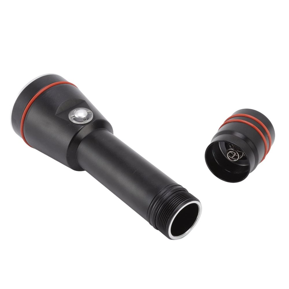 Jonlaki Professional 5000LM Underwater Flashlight IPX8 Dive Light for Fishing and Photography