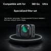 Lens Filters for Insta360 GO Ultra, UV CPL Polarizer Waterproof Anti Scratch Protective Films, Sport Camera 360 GO Ultra ND8 ND32 ND64 Optical Filters (BlackMist 1/4) view 2
