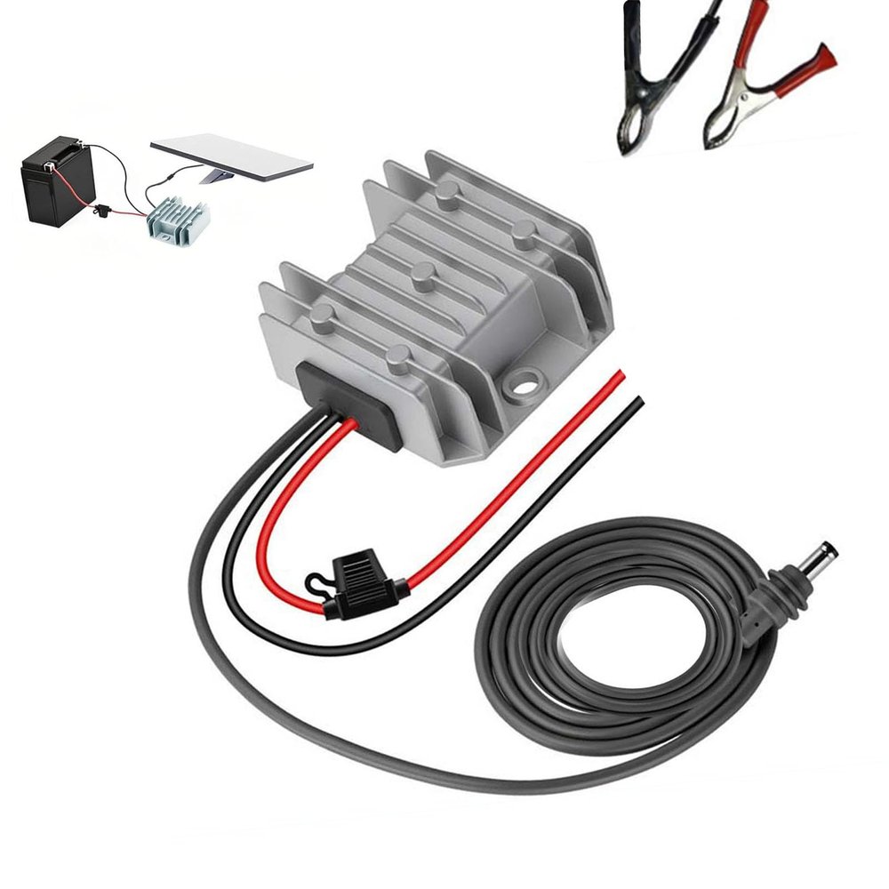 12V/24V to 30V 3.5A Converters with Female Plug Step Up Module Power Adapters Cord for Power Tool Accessory Module