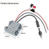 12V/24V to 30V 3.5A Converters with Female Plug Step Up Module Power Adapters Cord for Power Tool Accessory Module view 3