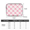 10 Inch Portable And Shockproof Laptop Bag With Unique Camellia Pattern Print, For Work, University, And Commuting view 4
