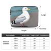 12 Inch Portable And Shockproof Laptop Bag With Unique Cute Seagull Print, For Work, University, And Commuting view 4