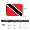 12 Inch Portable And Shockproof Laptop Bag With Unique Flag Of Trinidad And Tobago Print, For Work, University, And Commuting view 4