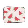12 Inch Portable And Shockproof Laptop Bag With Unique Pink Watermelon Print, For Work, University, And Commuting view 1