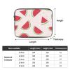 12 Inch Portable And Shockproof Laptop Bag With Unique Pink Watermelon Print, For Work, University, And Commuting view 4