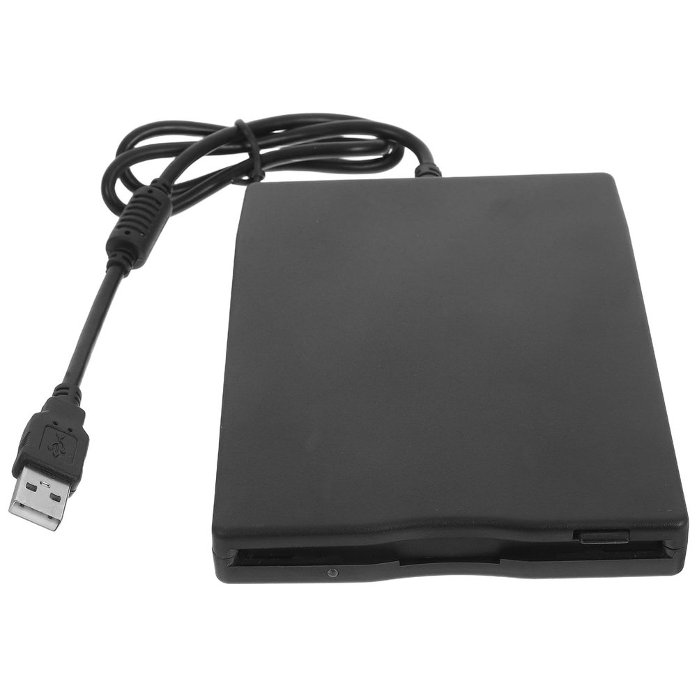 balacoo USB External 3.5-inch Floppy Disk Drive Reader for Laptop and Desktop, Portable Computer Floppy Drive Adapter with USB Connection for File Access and Data Transfer