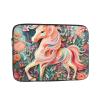 12 Inch Shockproof Laptop Bag, Full Width Pink Paper Cut Unicorn Print Handbag Suitable For Business And Daily Use view 1