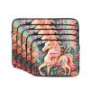 12 Inch Shockproof Laptop Bag, Full Width Pink Paper Cut Unicorn Print Handbag Suitable For Business And Daily Use view 2
