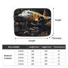 10 Inch Shockproof Laptop Bag, Full Width Vintage Aircraft Machinery Print Handbag Suitable For Business And Daily Use view 4