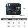 13 Inch Portable And Shockproof Laptop Bag With Unique Future Robot Print, For Work, University, And Commuting view 4