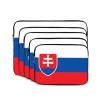 10 Inch Portable And Shockproof Laptop Bag With Unique Flag Of Slovakia Print, For Work, University, And Commuting view 2