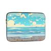 10 Inch Portable And Shockproof Laptop Bag With Unique Beach Cartoon Print, For Work, University, And Commuting view 1