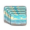10 Inch Portable And Shockproof Laptop Bag With Unique Beach Cartoon Print, For Work, University, And Commuting view 2