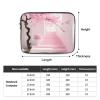 13 Inch Portable And Shockproof Laptop Bag With Unique Pink Cherry Blossom Staircase Print, For Work, University, And Commuting view 4