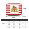 12 Inch Portable And Shockproof Laptop Bag With Unique Flag Of The Senate Of Bremen Print, For Work, University, And Commuting view 4