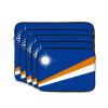 10 Inch Portable and Shockproof Laptop Bag with Unique Flag of The Marshall Islands Print, for Work, University, and Commuting view 2